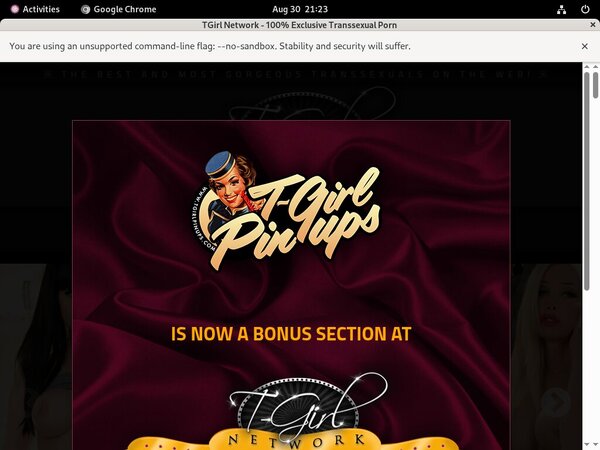 TGirl Pinups Trial For Free