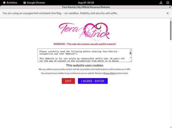 Terapatrick.com Subscription