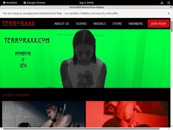 Terrorxxx.com Accont