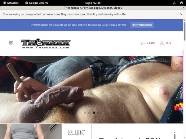 Thorjohnsonxxx Free Membership