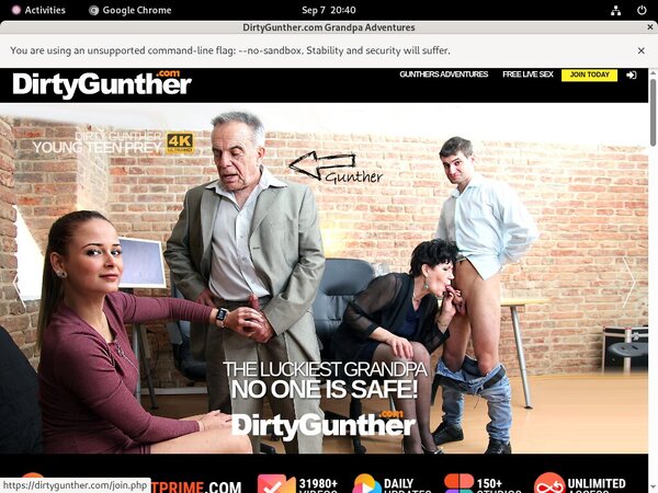 Try Free Dirty Gunther