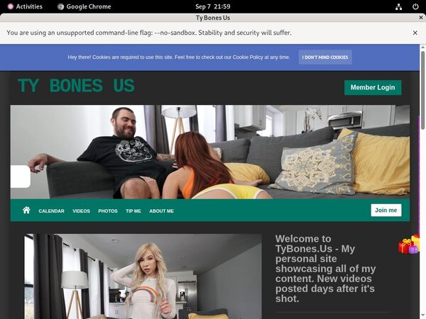 Tybones.us With Mastercard