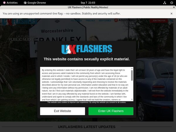 Uk-flashers.net Mobile Account
