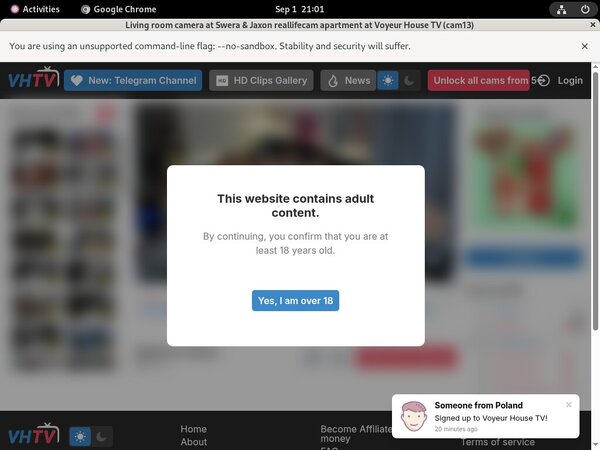 Voyeur-house.tv Login Pass