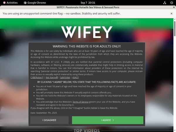 Wifey.com Form