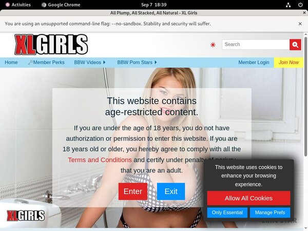 XL Girls Fetish