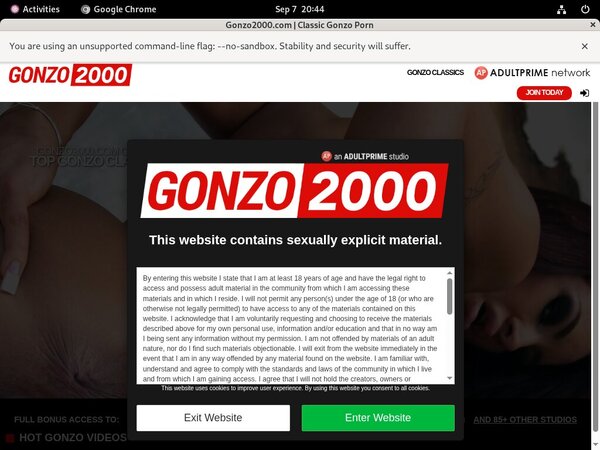 Get Gonzo 2000 Discount Deal