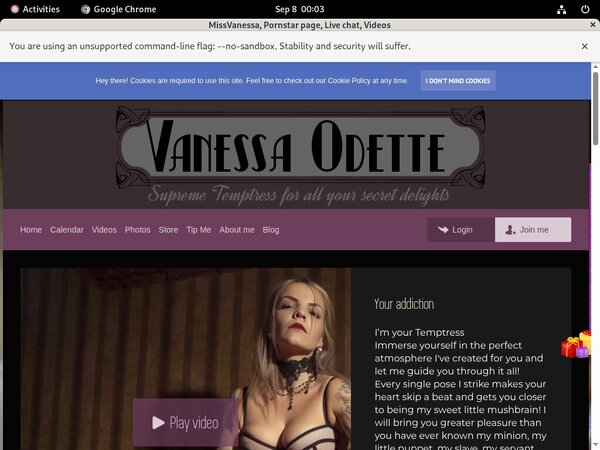 MissVanessa Access