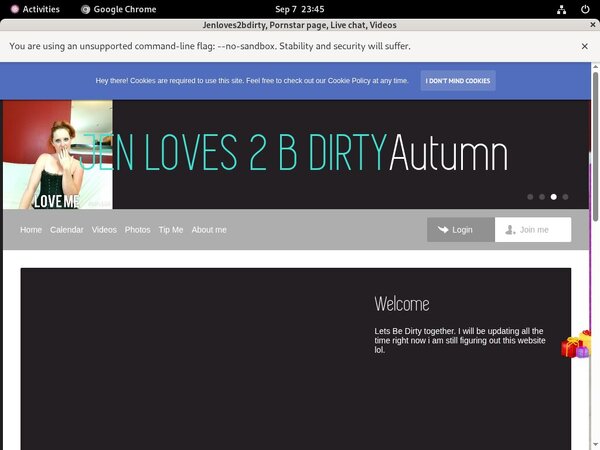Sign Up To Jenloves2bdirty