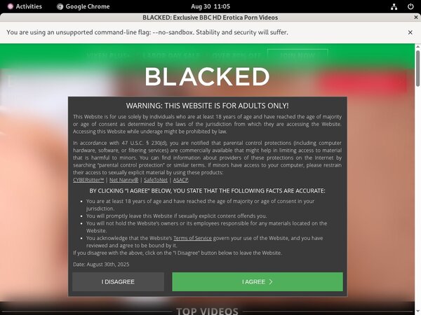 Blacked.com Free Trials
