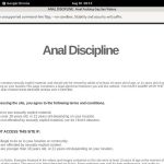 Anal Discipline Netbilling