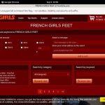 Free FRENCH GIRLS FEET Sign Up