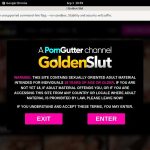 Free Golden Slut Account Discount