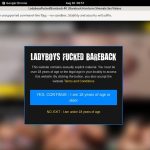 Promo Code Ladyboys Fucked Bareback